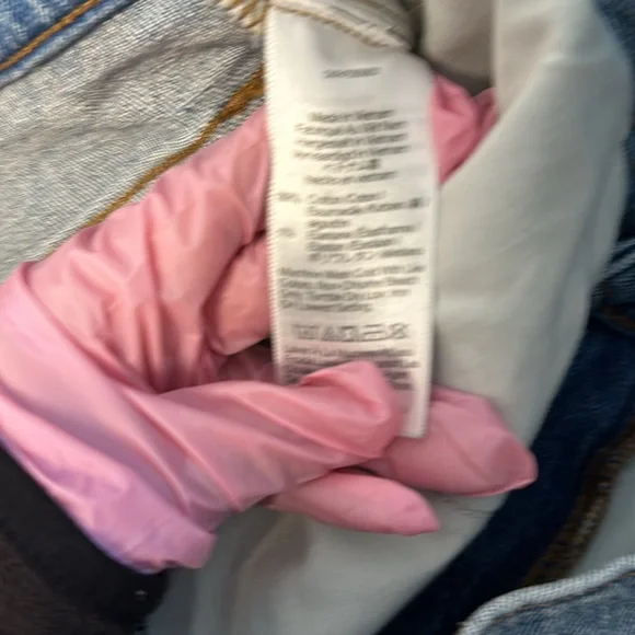 Perfect Vintage Jean Madewell Blue Straight Leg Jeans High-Waisted - Picture 6 of 7